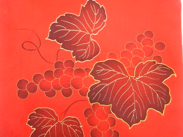 Japanese Kimono / Zugawari Silk